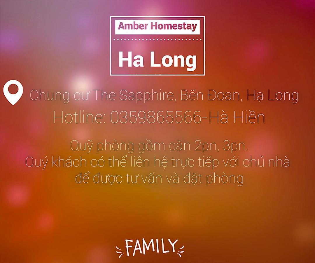 Amber Homestay Ha Long Zewnętrze zdjęcie